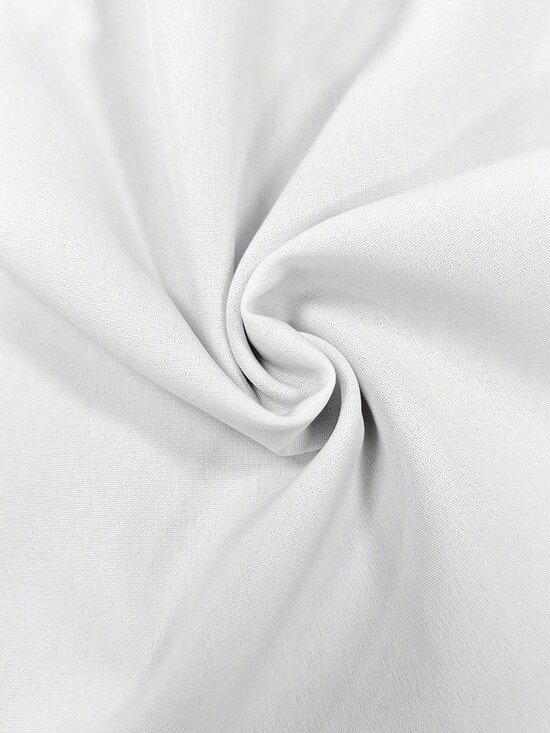 White Casual Women's Elegant 3d Floral Asymmetrical Hem Tube Top - Picture 7 of 7